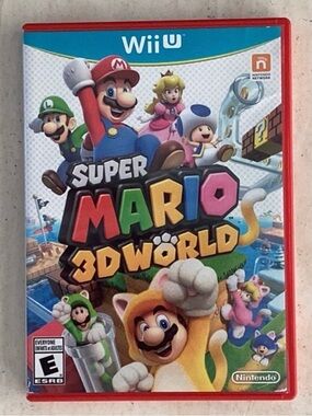Super Mario 3D World Nintendo Wii U Game CIB Complete